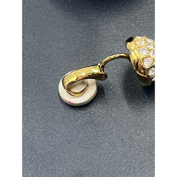 Vintage Signed Francesca
Romano Blue Sodalite Etruscan Clip On Earrings - Picture 9 of 16